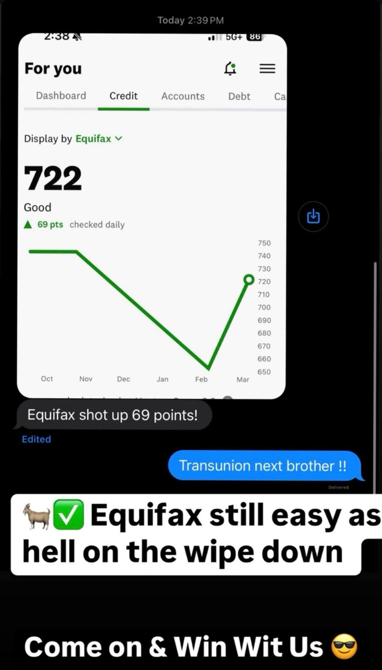 Client testimonial screenshot