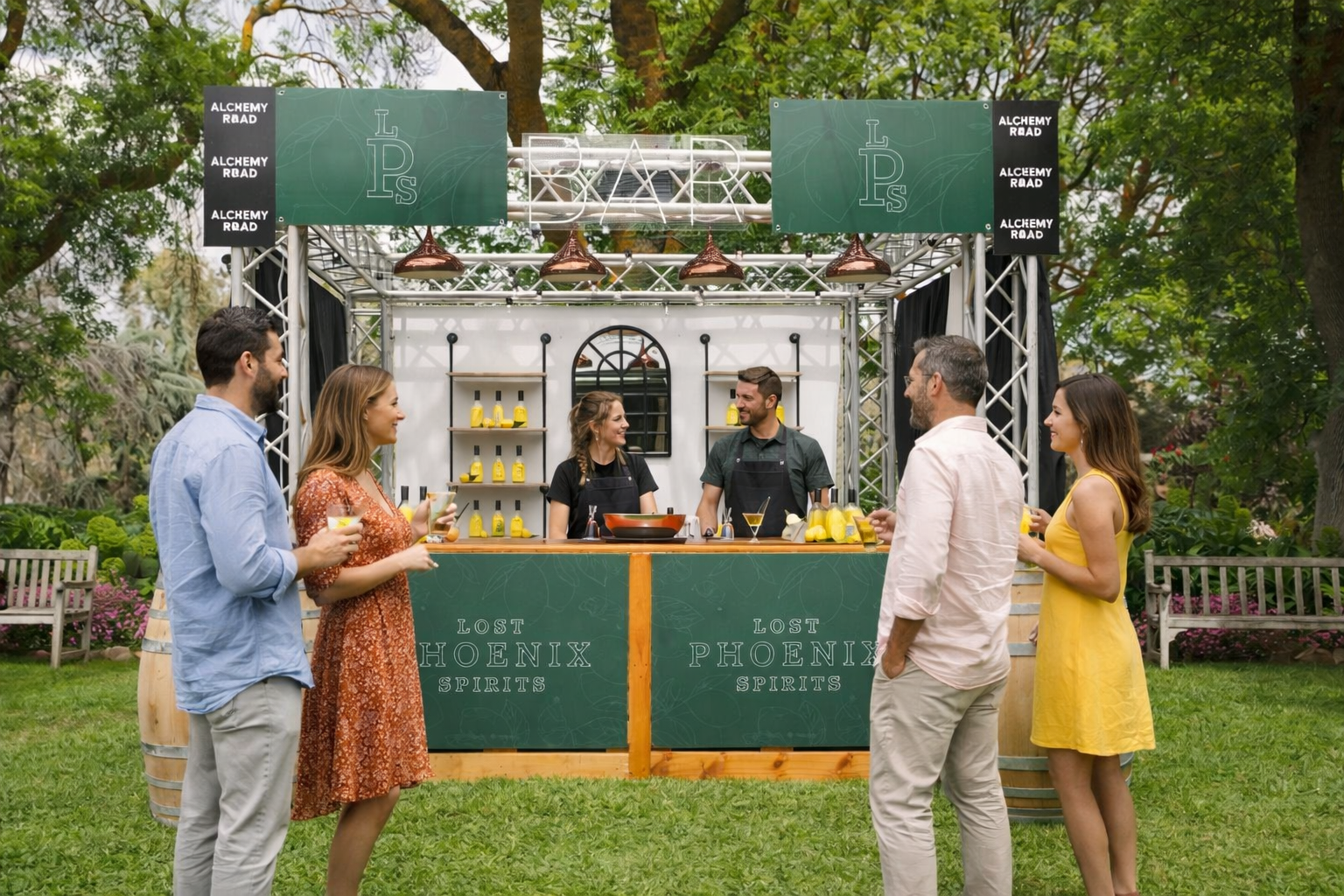 Alchemy Road mobile bar