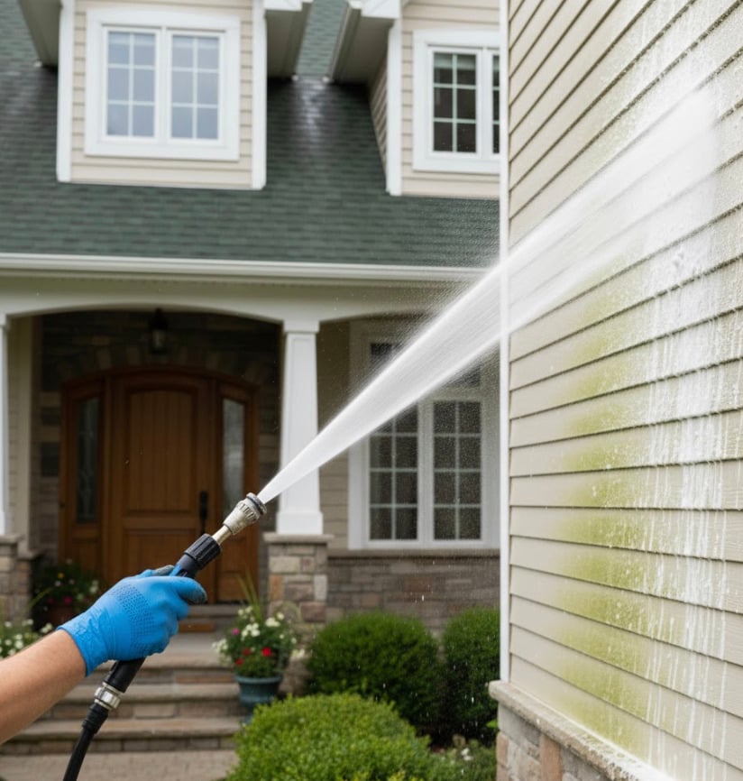 Purified Wash soft washing service