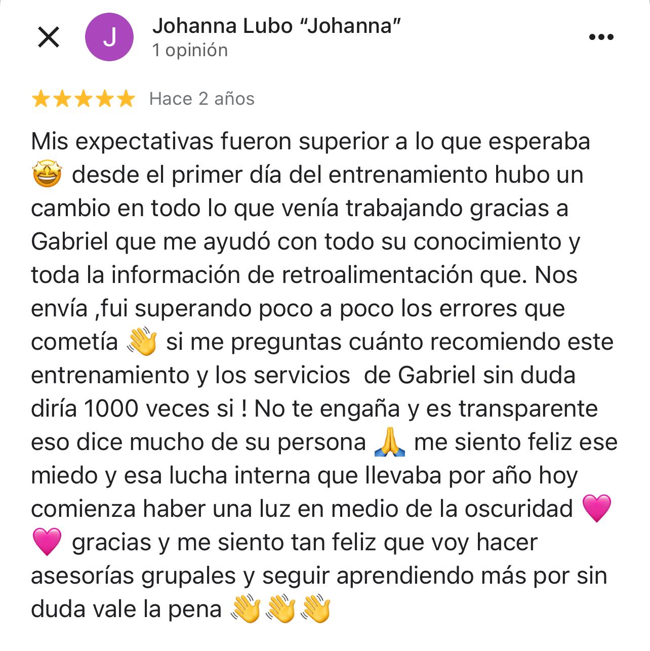 Reseña de cliente 6