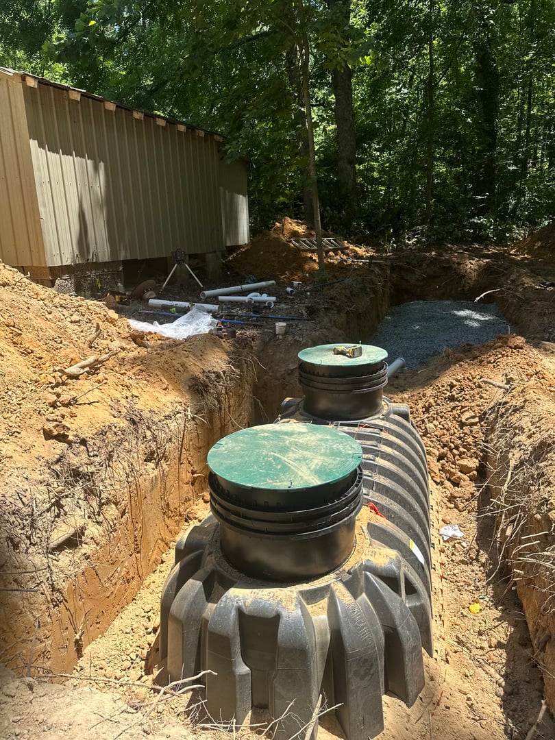Professional septic system installation by BusbysLand