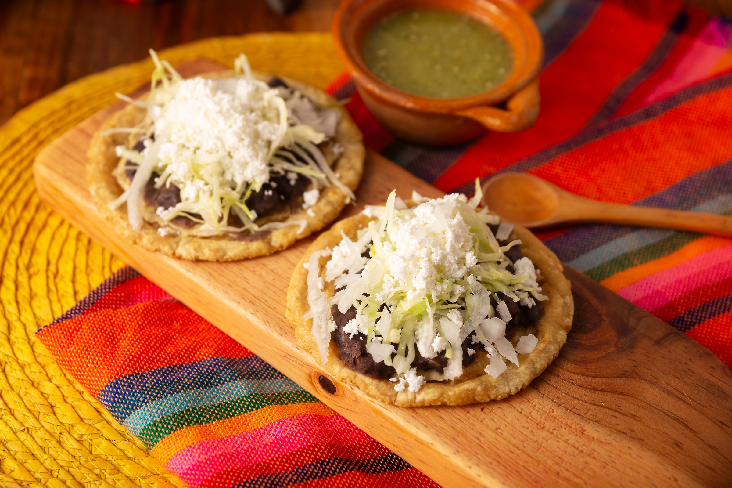 Sopes Traditional Mexican food