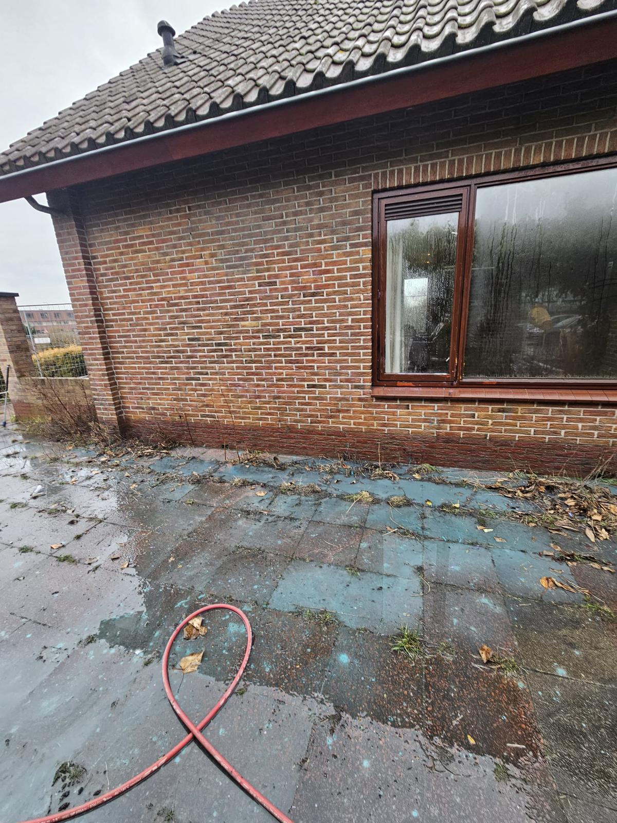 Na behandeling - schoon oppervlak