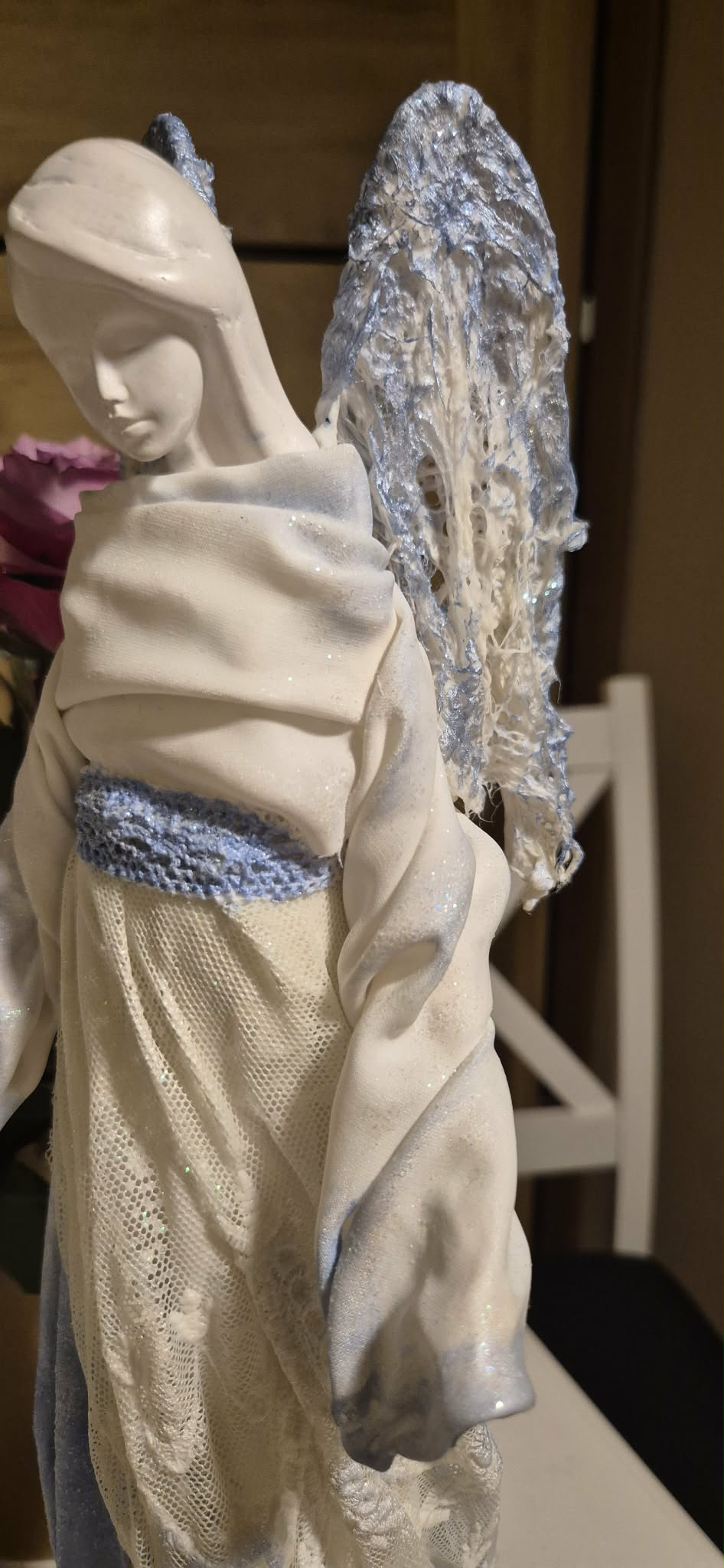 Ręcznie robiony anioł