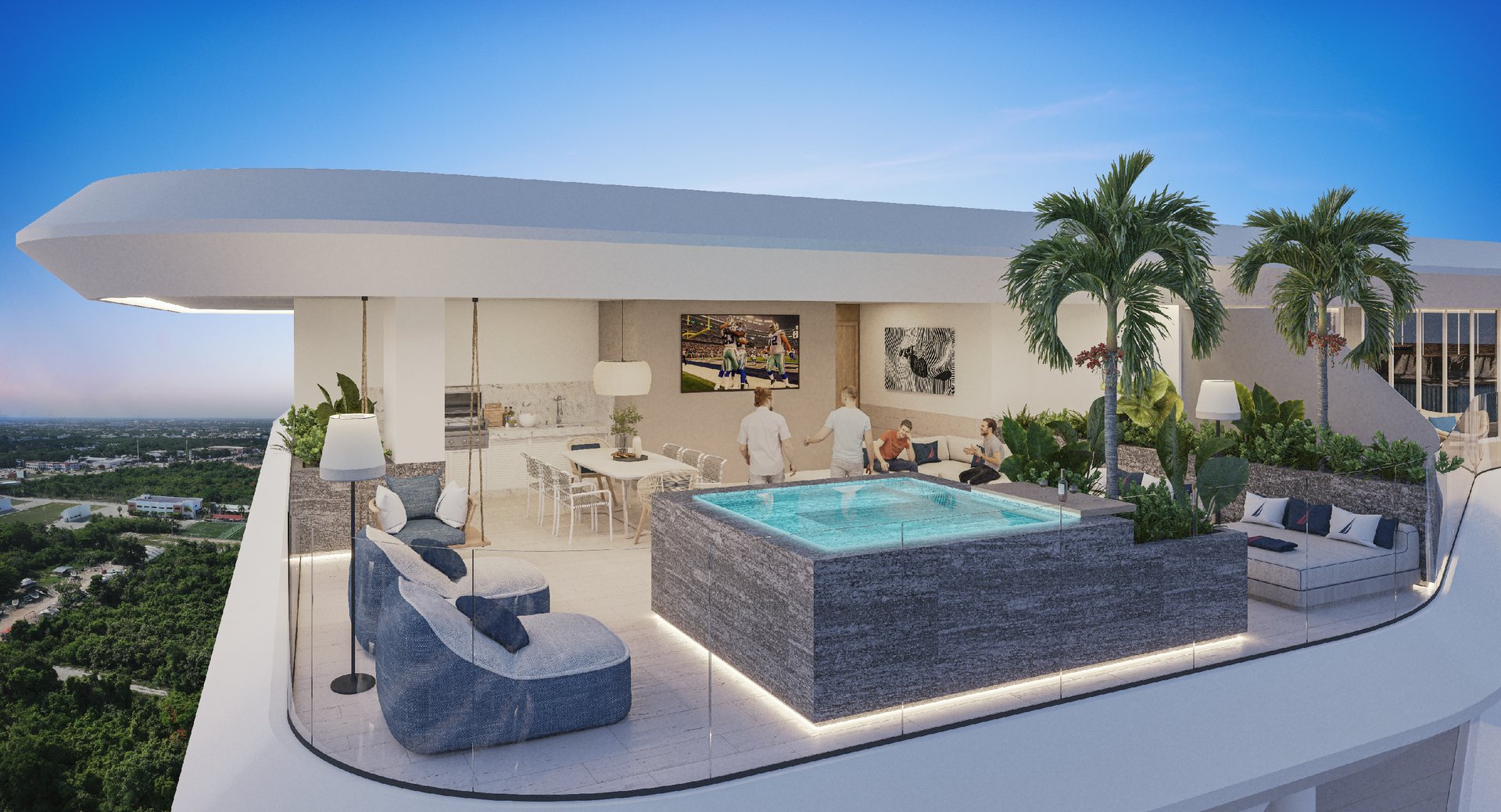 Villas Nautica - Área de amenidades