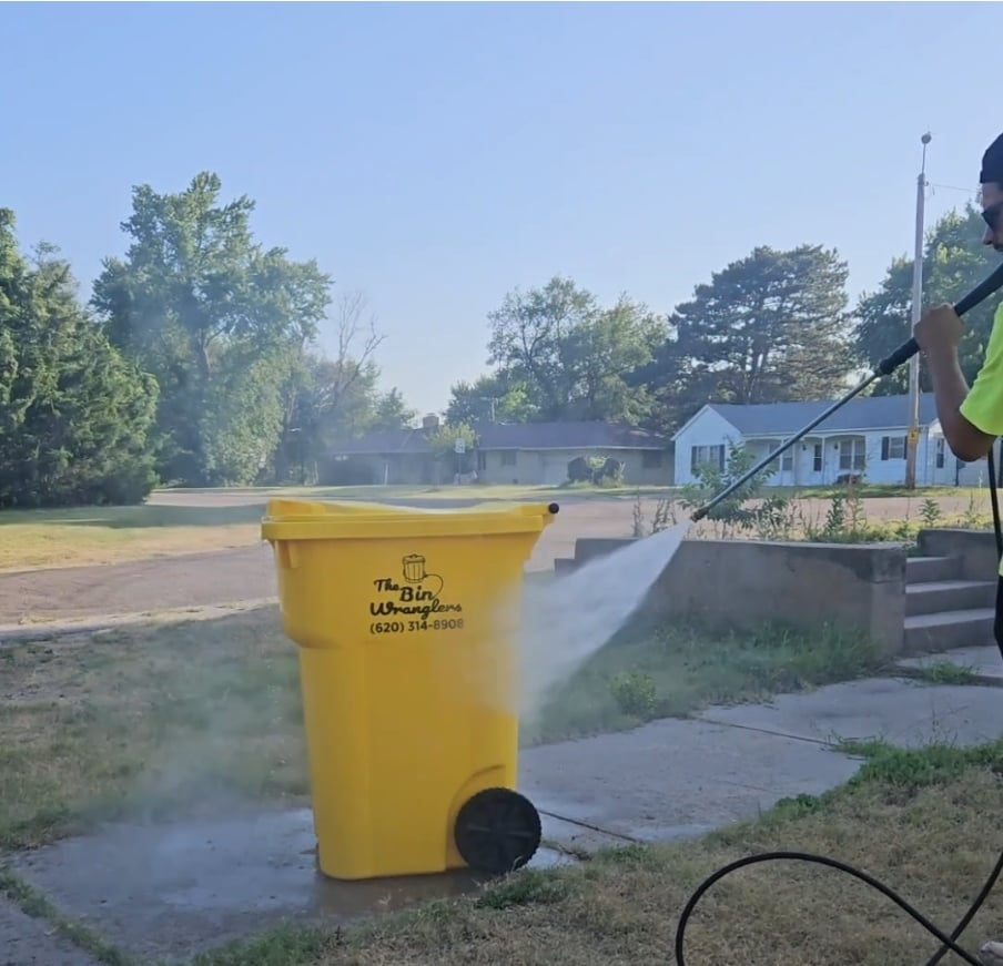 The Bin Wranglers branding