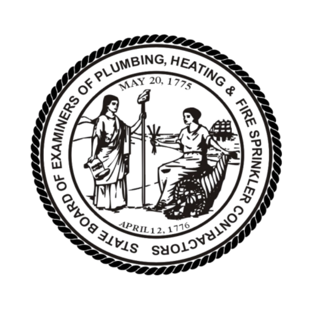 North Carolina Plumbers License Seal
