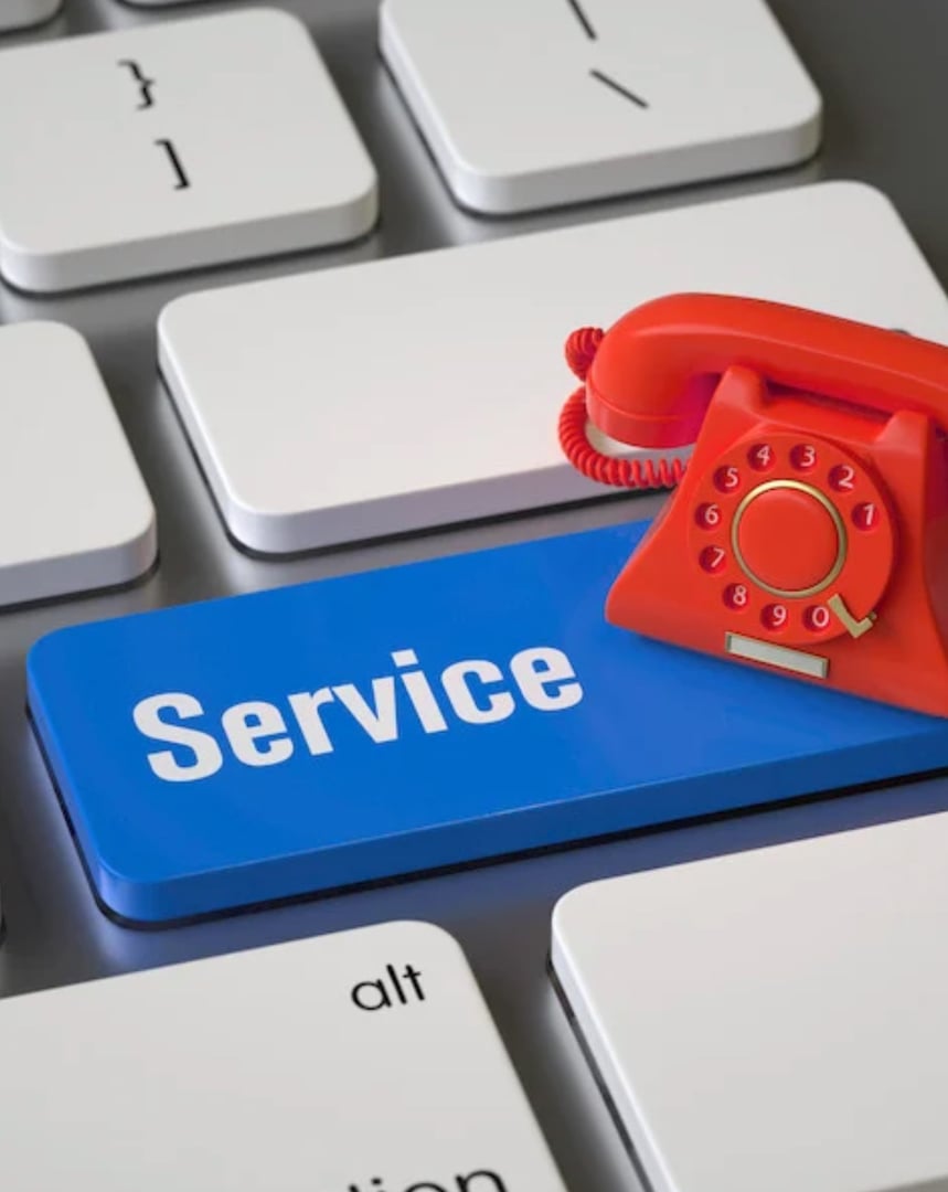 HVAC technician providing professional service