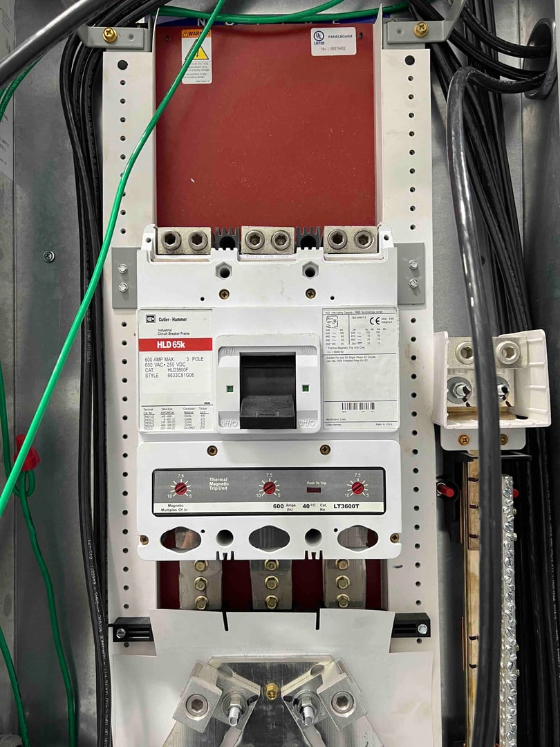 Industrial warehouse electrical installation