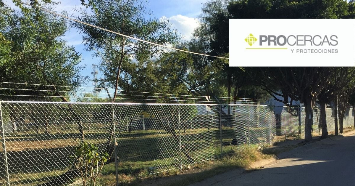 Malla ciclónica galvanizada PROCERCAS