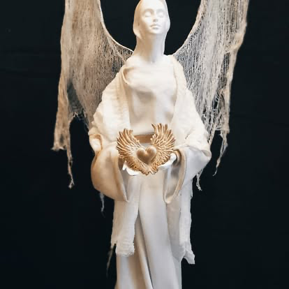 Ręcznie robiony anioł