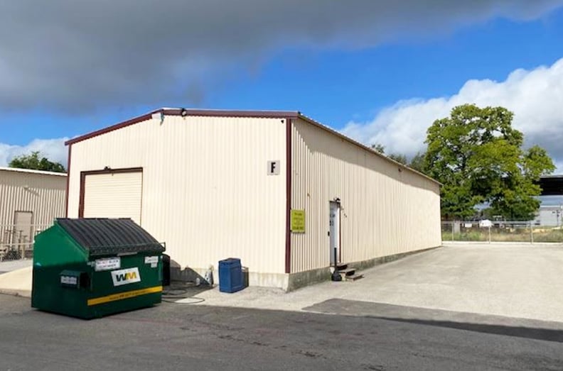 Boerne warehouse front exterior view