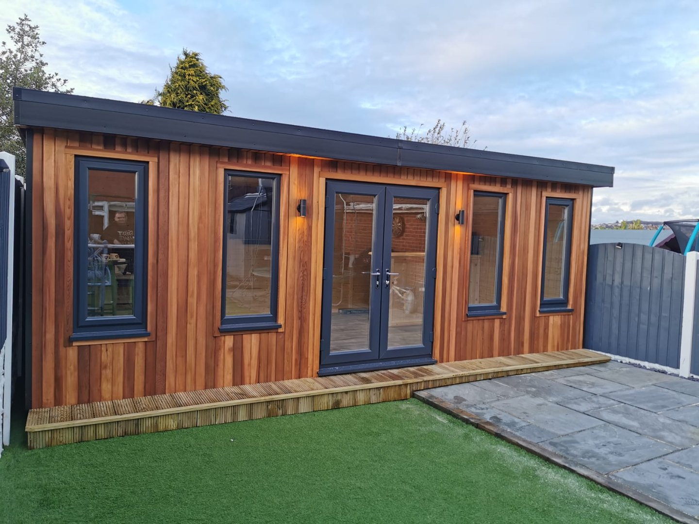Insulated Cedar Room