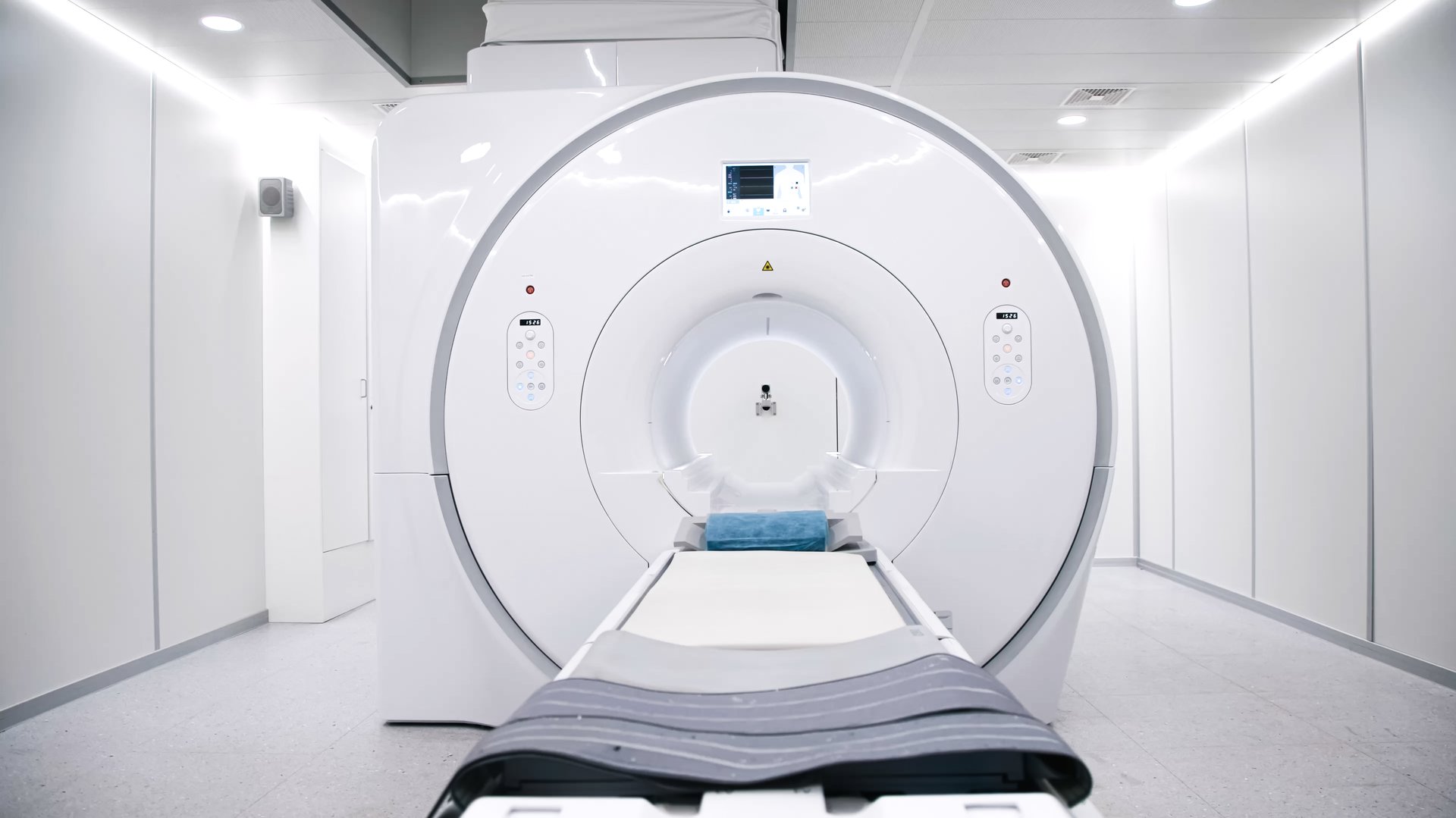 Siemens 1.5 Tesla MRI machine in modern medical facility