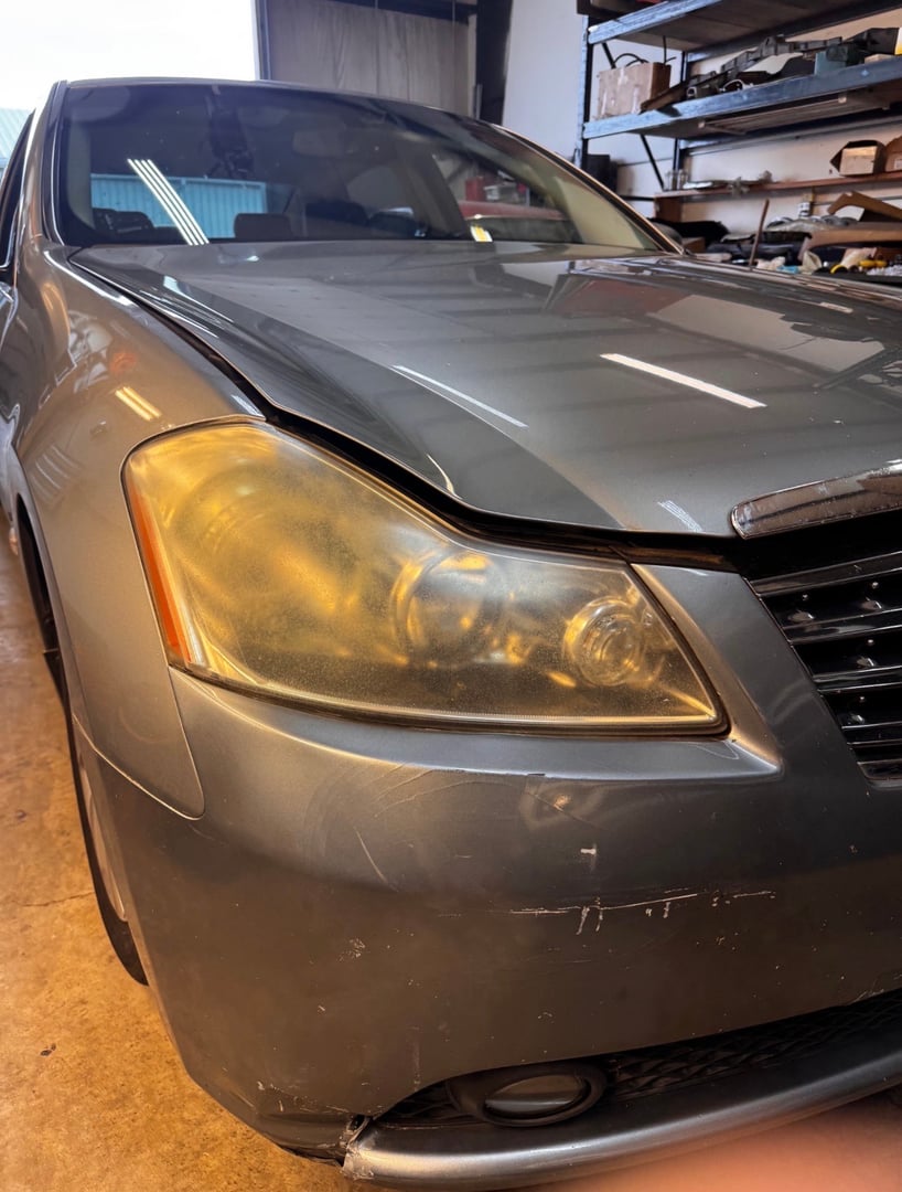 Headlight Before Restoration