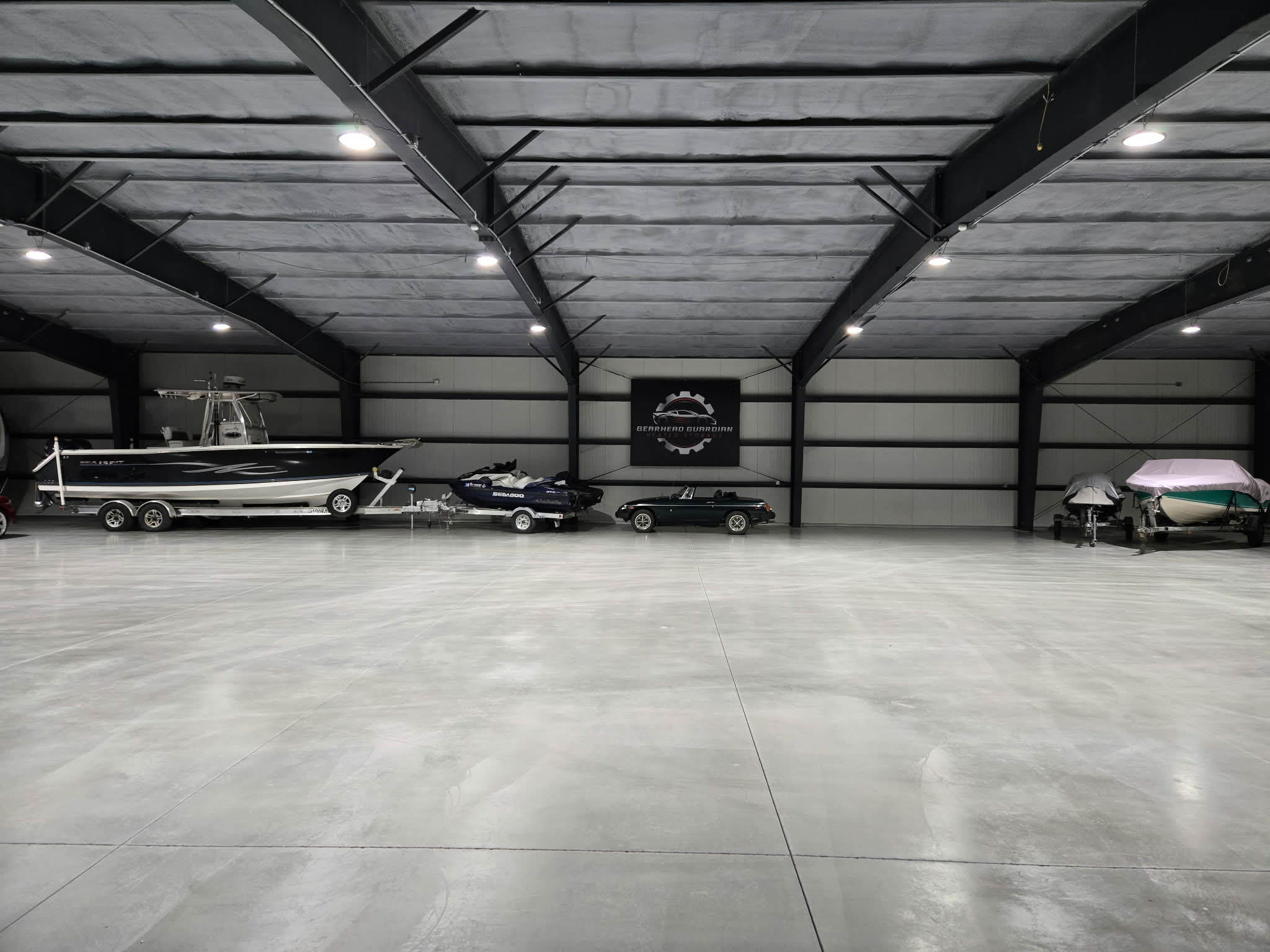 Completed electrical project