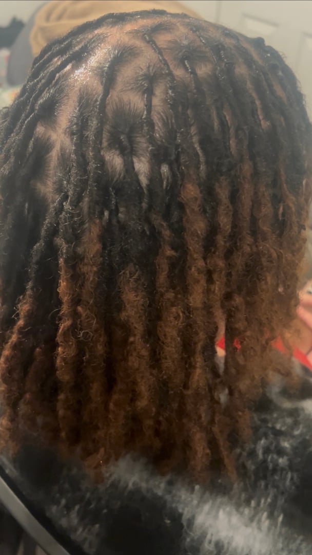 Before thinning loc repair
