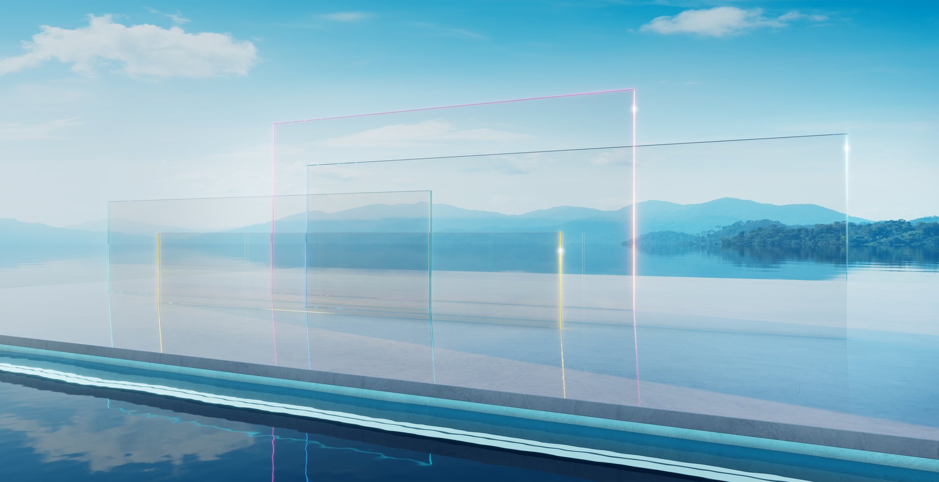 Utendørs glassløsninger