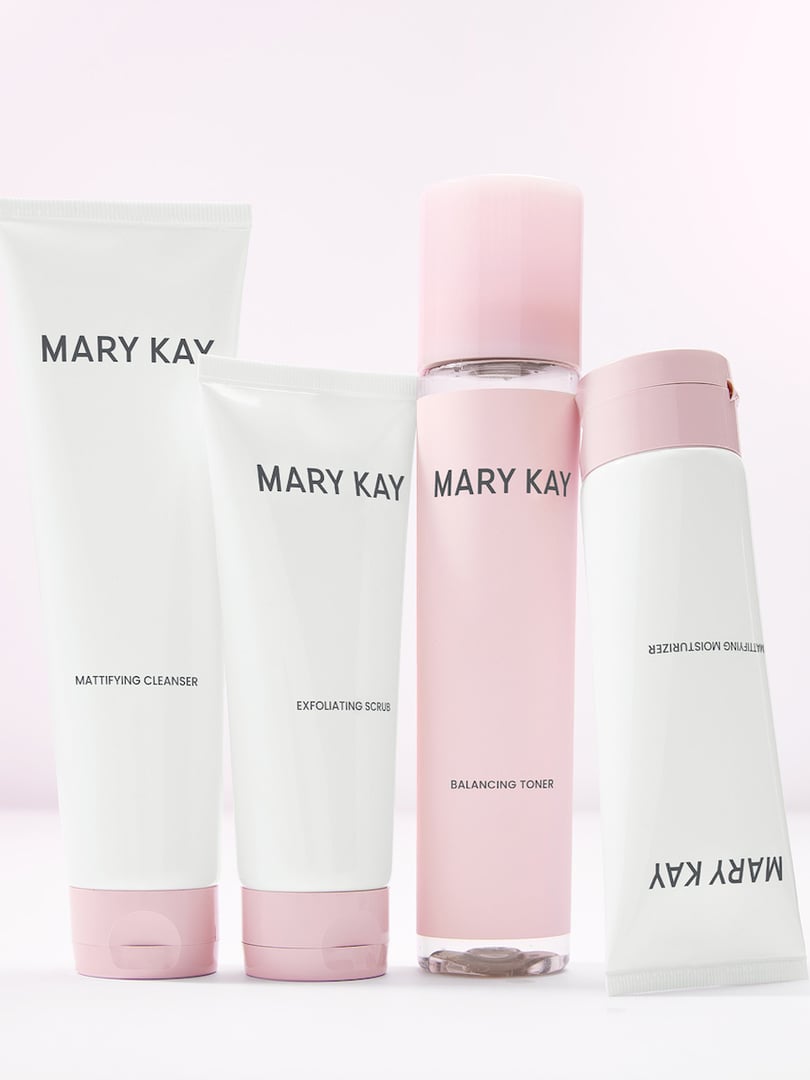 Mary Kay Mattifying Regimen skincare products