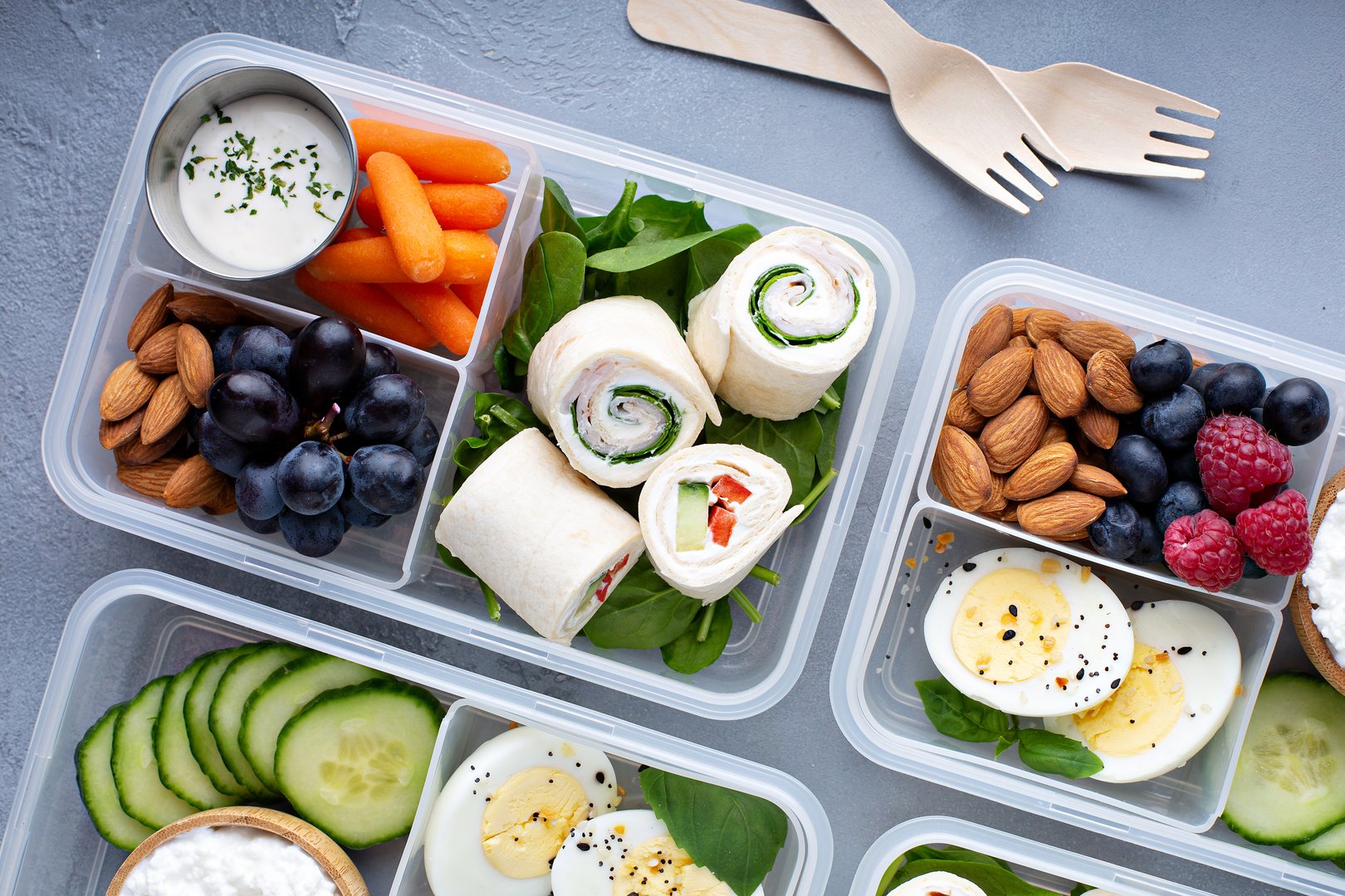 Healthy kids lunch box