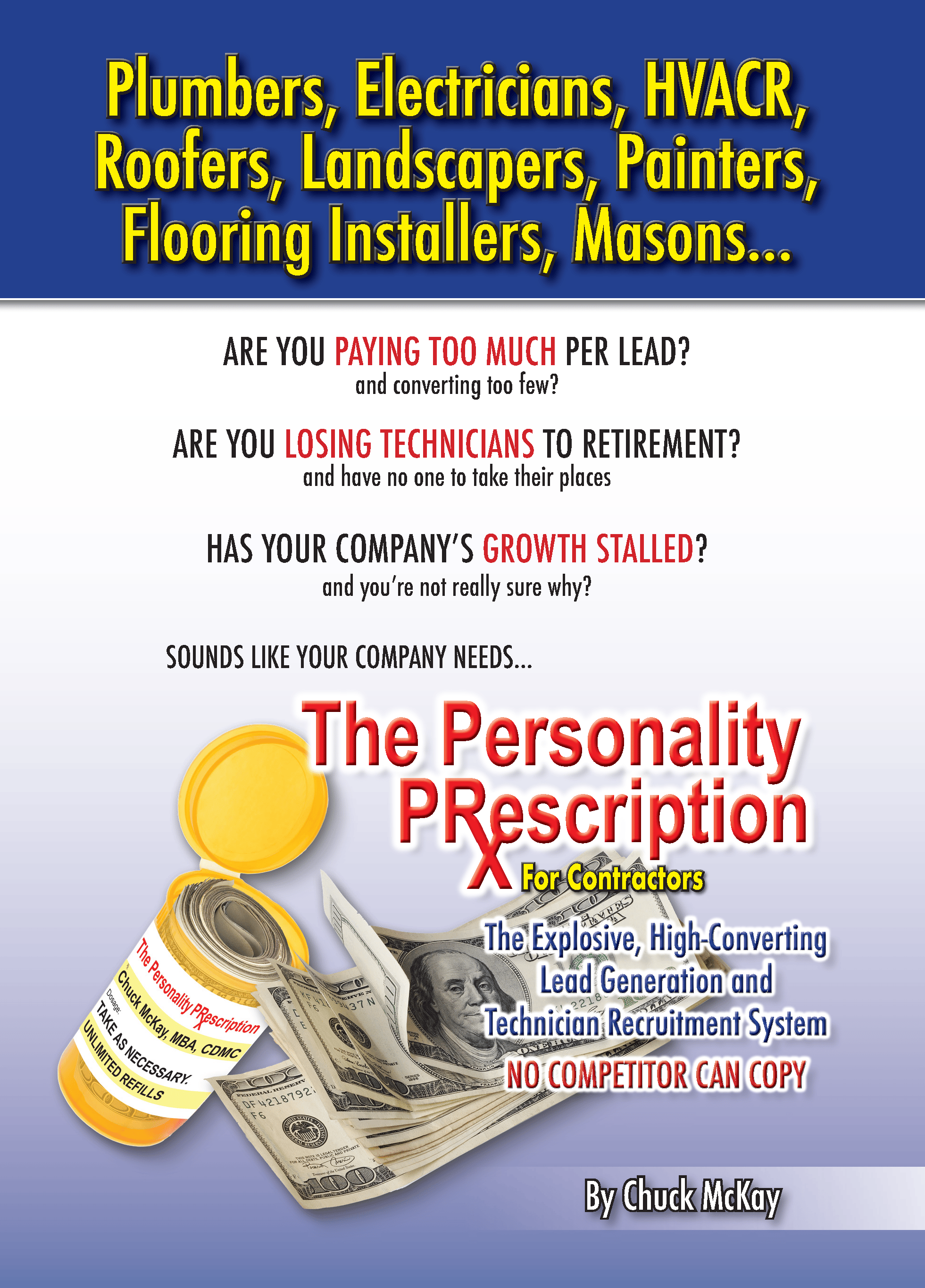 The Personality Prescription for Contractors book cover