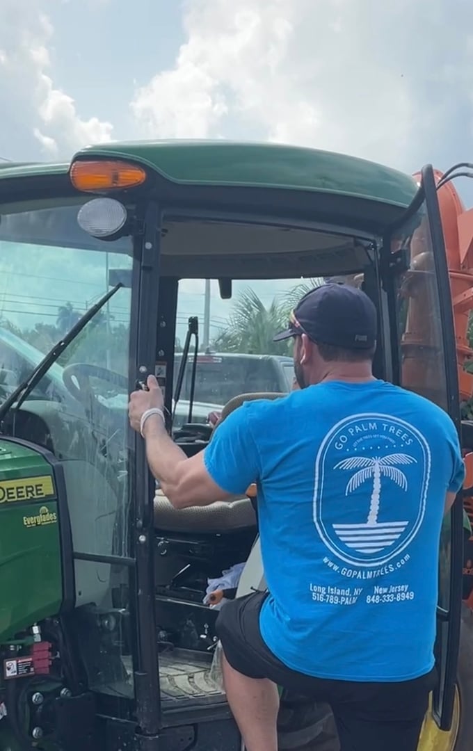Team preparing plants for delivery