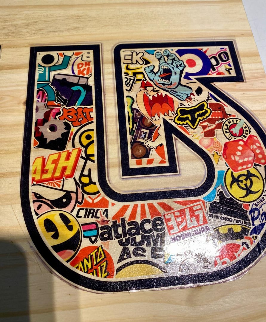 Vinilo clear laminado premium con corte especial transparente de alta calidad Studio Imagene