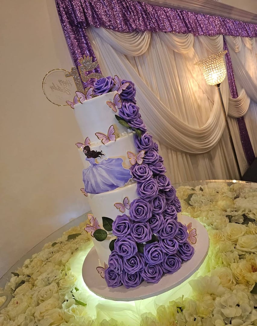 Custom cake creation