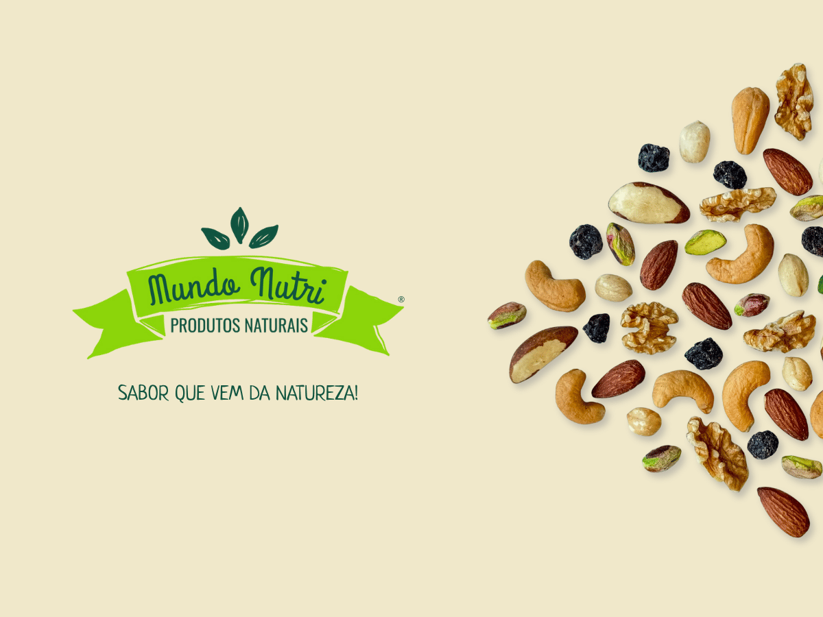 Banner Mundo Nutri com produtos naturais