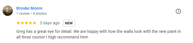 Customer review for Heban Painting