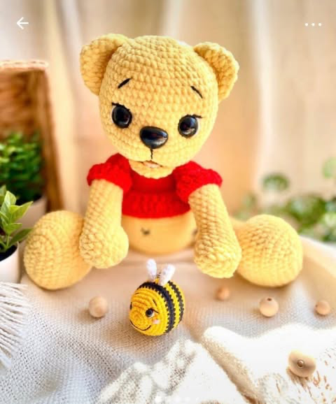 Maskotka szydełkowa