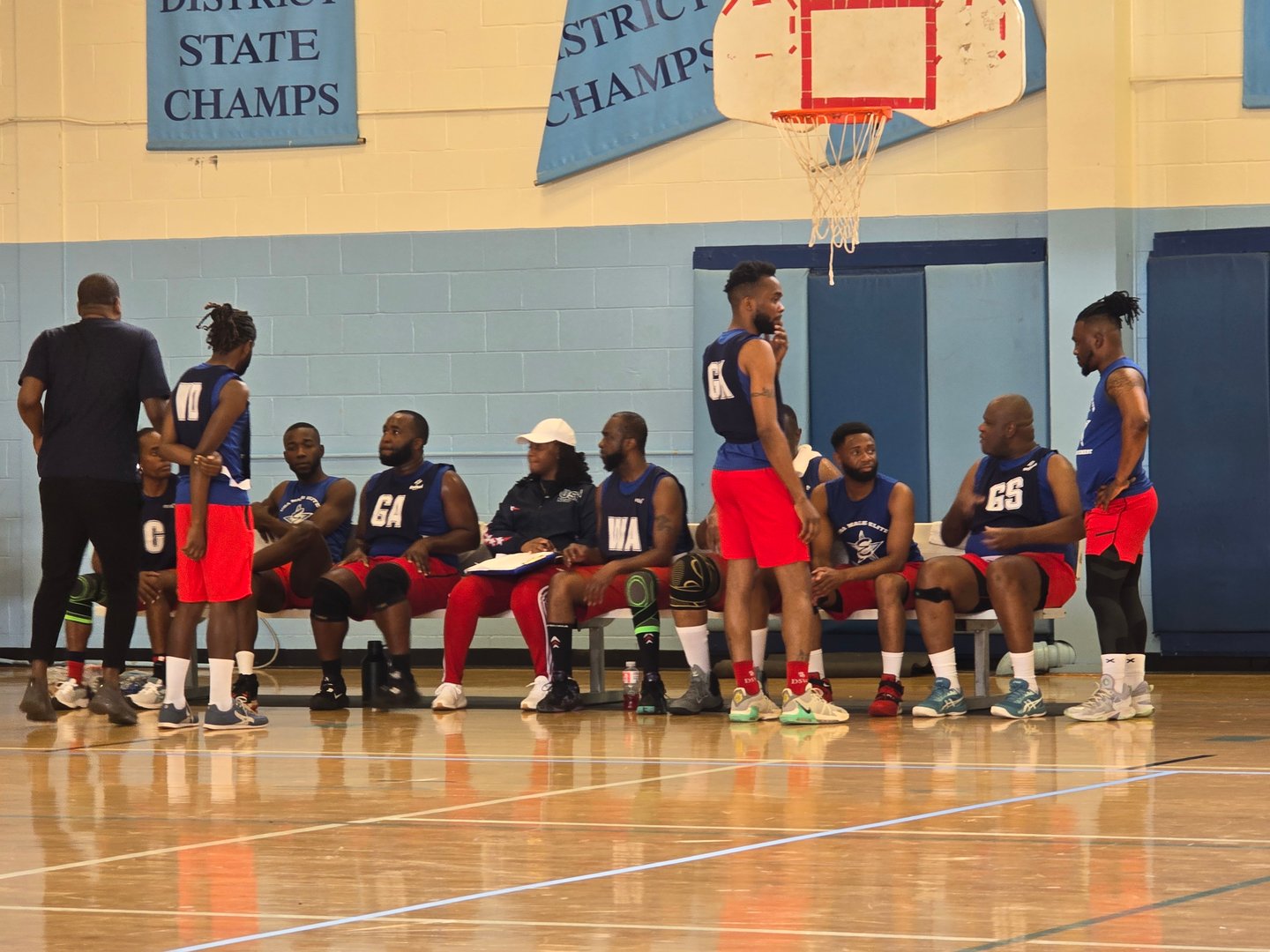 USA Men's Netball Action