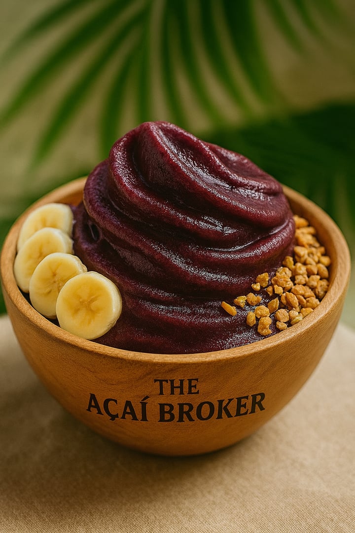 Açaí sorbet