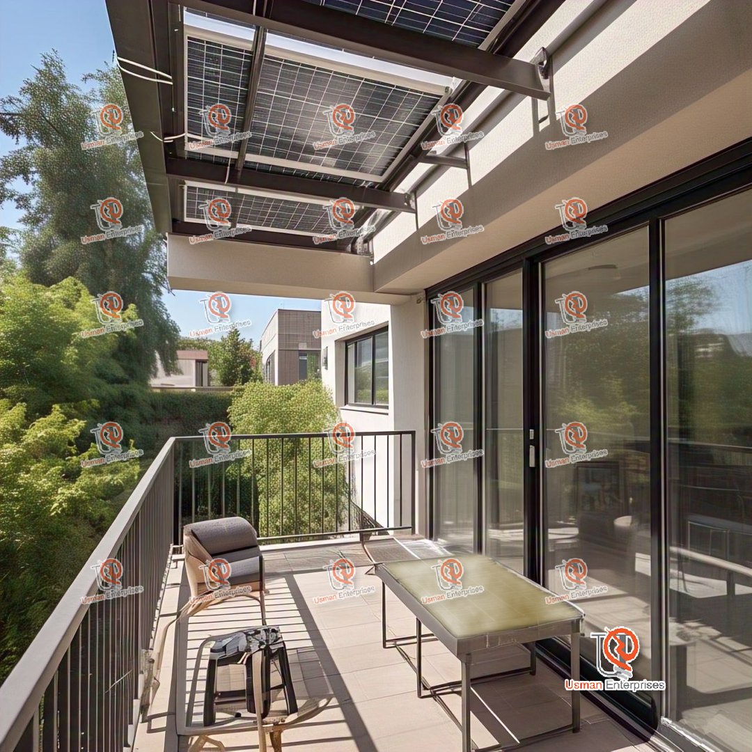 Modern Solar Technology Installation