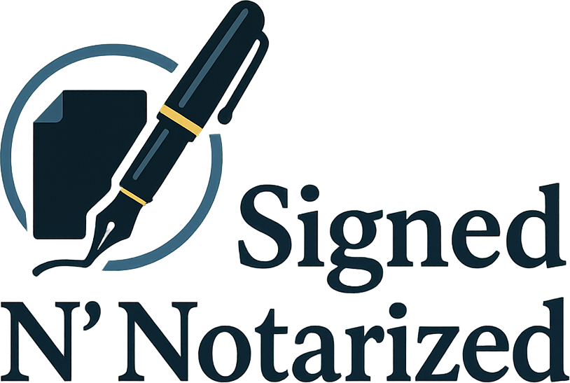 Signed N' Notarized