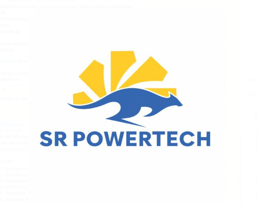 SR Powertech Logo