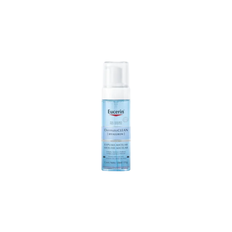 EUCERIN DERMATOCLEAN HYALURON ESPUMA LIMP 150ML