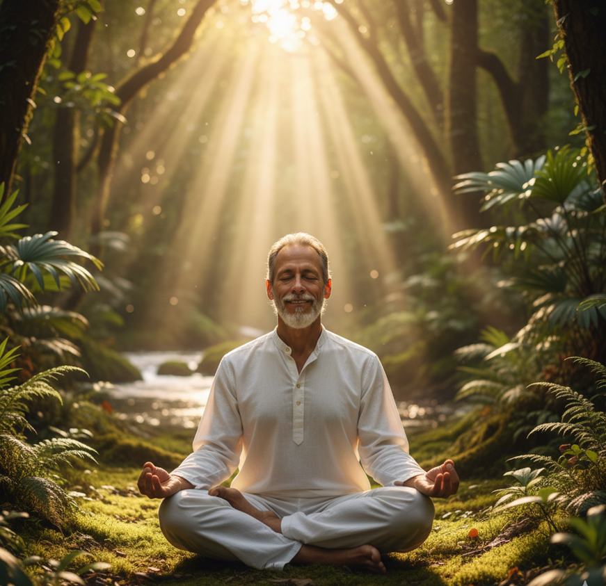 Mujer mostrando transformación