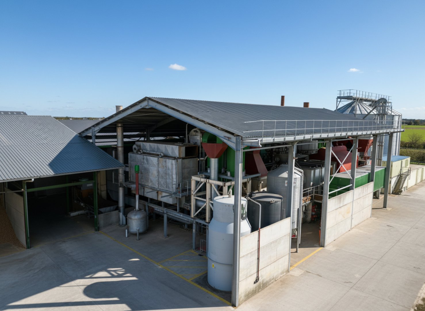 Green power generation from renewable biomass energy