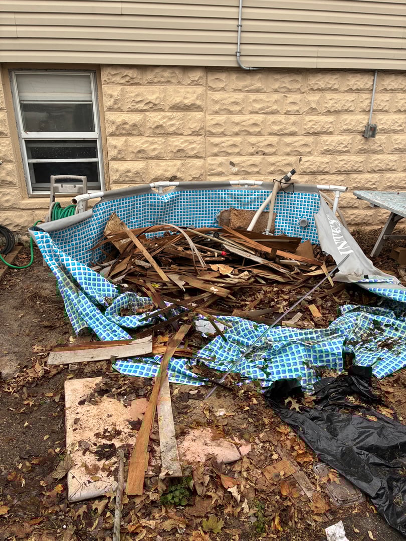 Before - Cluttered space