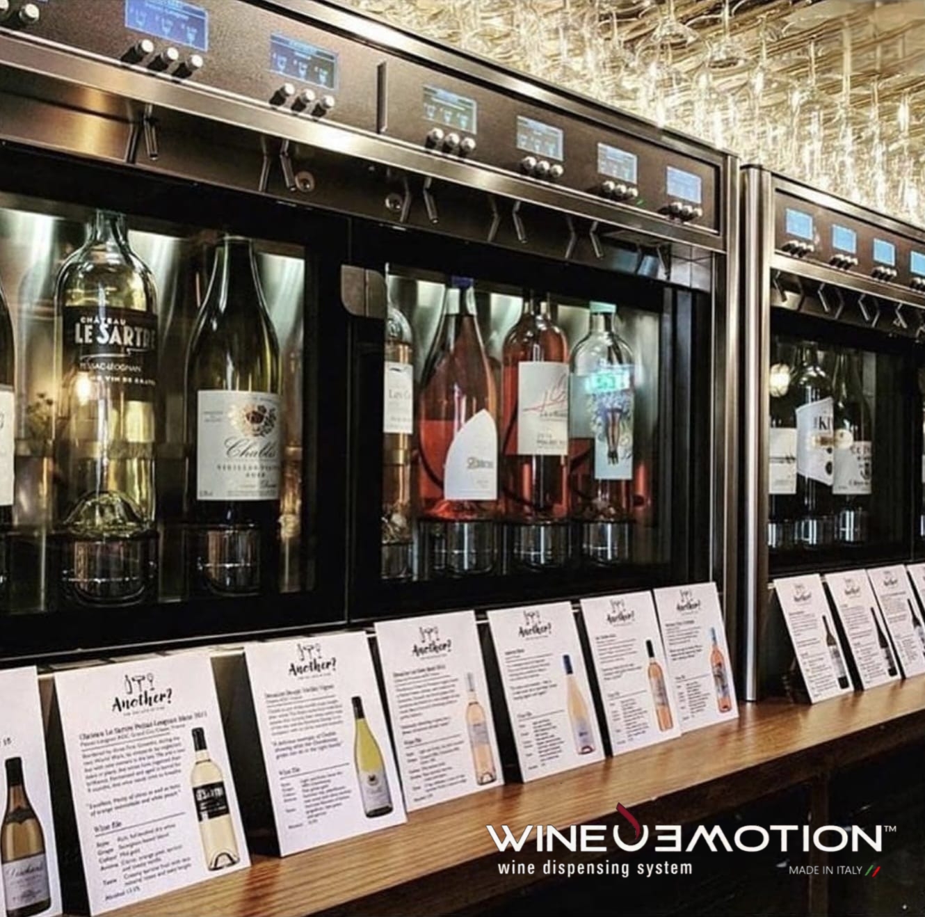 Dispensador de vino WineEmotion profesional México restaurantes vinotecas wine bars