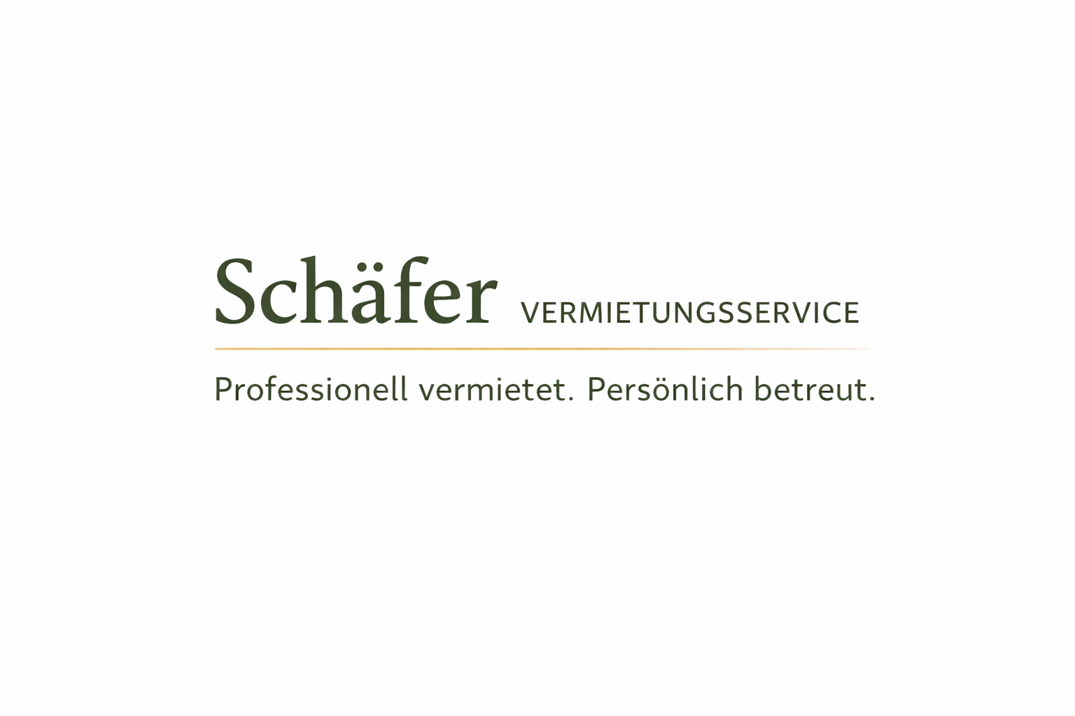 Schäfer Vermietungsservice Logo