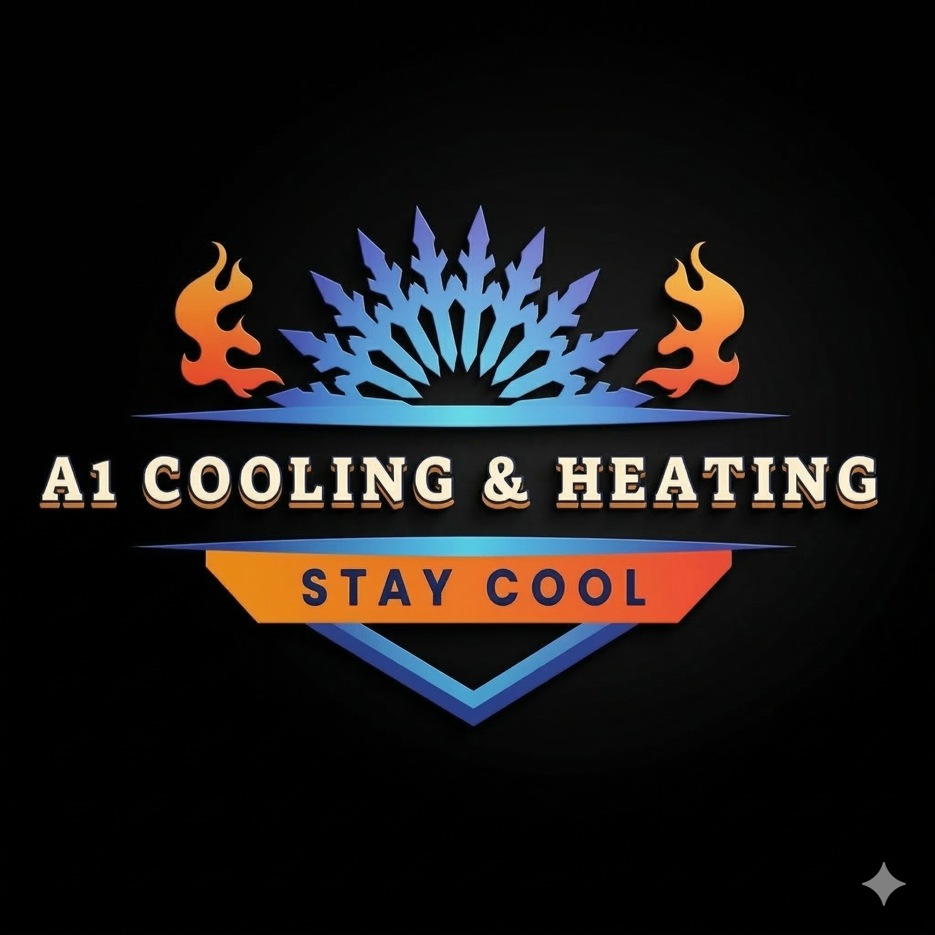 A1 Cooling & Heating Logo