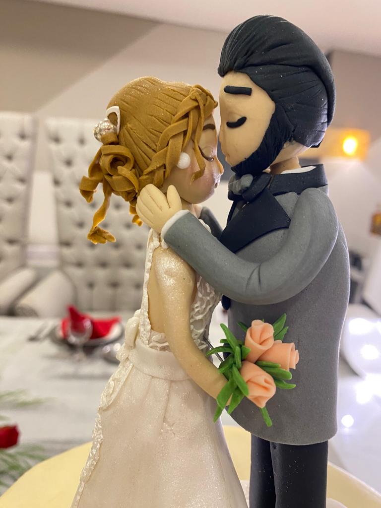 Pastel de boda Pastelería Cinco20