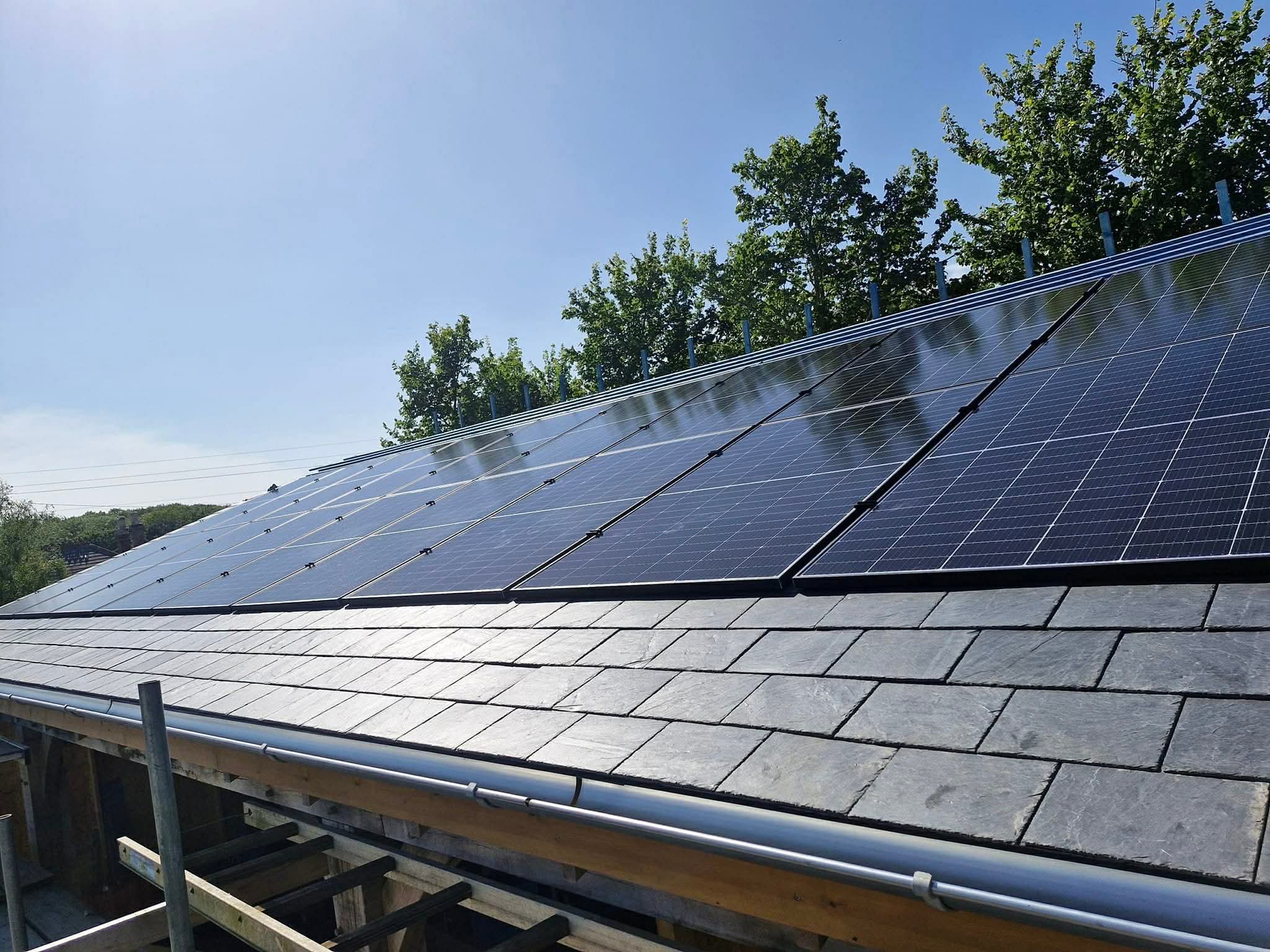 Construction team working together on site