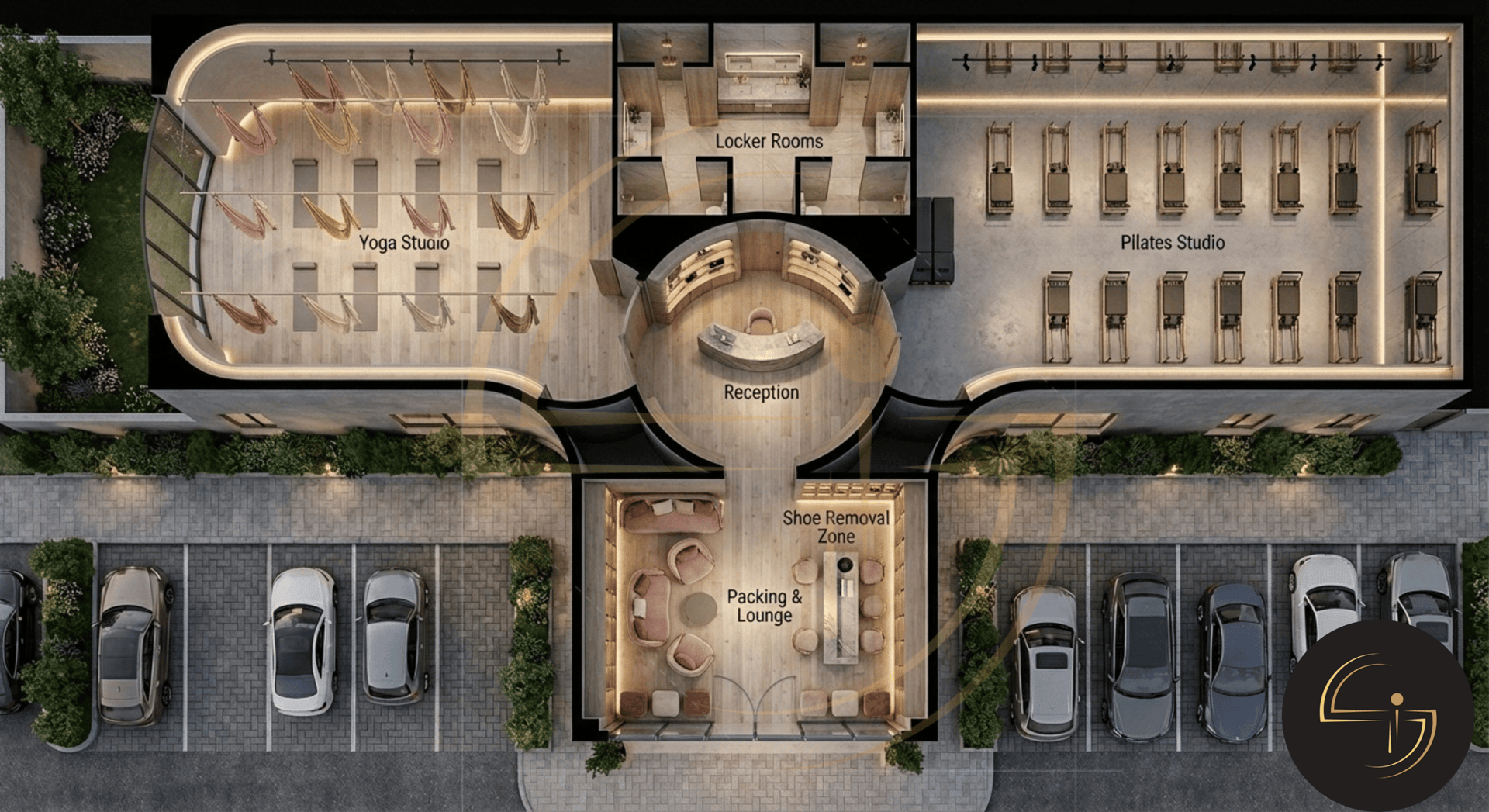 Modern Pilates Studio view