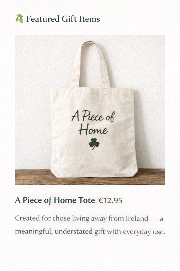 A Piece of Home Tote Bag
