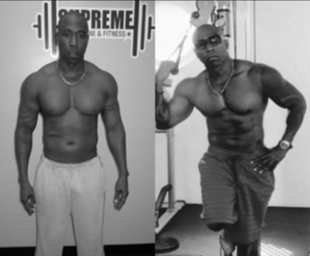 Weight loss transformation