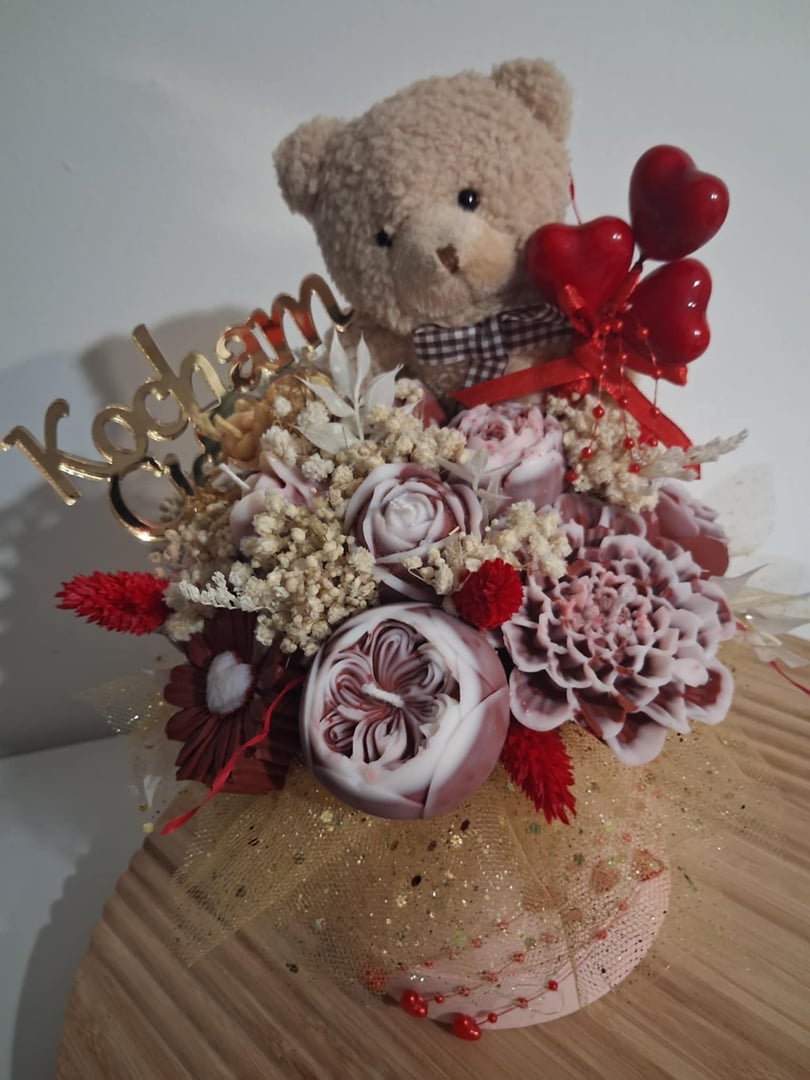 Walentynkowa świeca 13