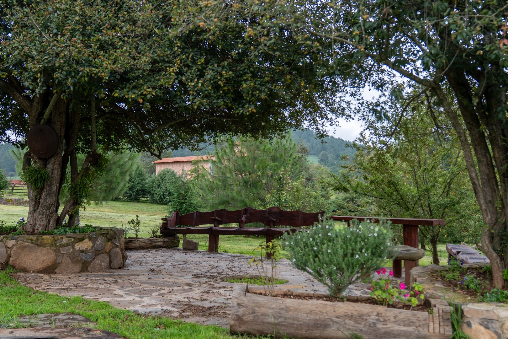 Exteriores panorámicos hotel Quinta El Descanso Tapalpa vista Sierra Jalisco turismo rural Ferreria Tula